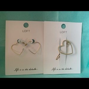 Bundle of heart shaped jewelry